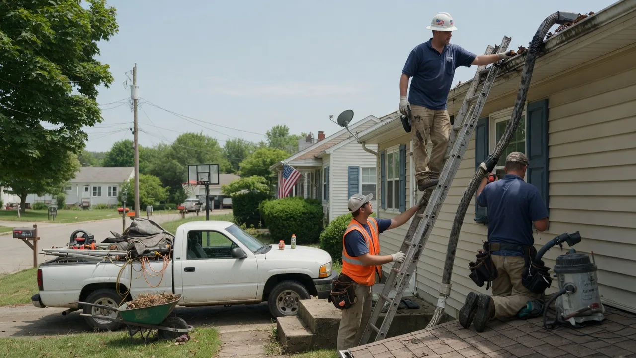 Gutter Installation in Keyesport, IL near me